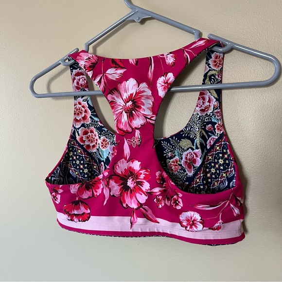 Johnny Was Reversible Sports Bra in Misty Falls - Picture 5 of 7